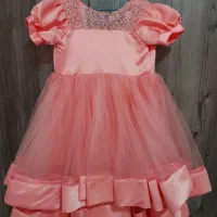 لباس مجلسی دخترانه در حد نو