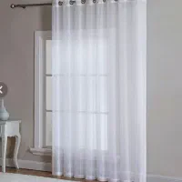 پرده آماده حریر سفید در ایران پرده