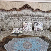 مبل سلطنتی به همراه میز ناهار خوری|مبلمان خانگی و میز عسلی|اهواز, کیان اباد|دیوار