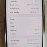 اپل iPhone 13 Pro Max با حافظهٔ ۲۵۶ گیگابایت|موبایل|شیروان (خراسان), |دیوار