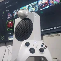 xbox  s s دو دسته همراه با کارتن و لوازم