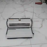 دستگاه پانچ صحافی فنرزن سیمی کن دوبل وایرمک کتاب