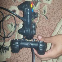 دو دسته بازی کامپیوتر سیمی (تکی یا باهم)|کنسول، بازی ویدئویی و آنلاین|ساری, |دیوار