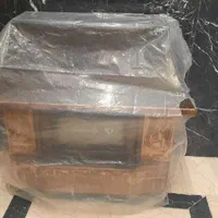 بخاری گازی طرح شومینه در حد نو برند آدنیس