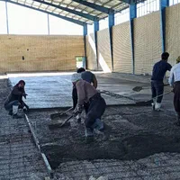 بتن ریزی با ماله پروانه ای ماله برقی|خدمات پیشه و مهارت|دزفول, |دیوار