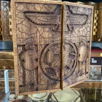 تخته نرد تمام منبت هخامنشی گردو اعلا فاخر