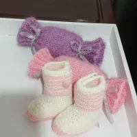 کفش بافتنی|کفش و لباس بچه|اصفهان, باغ زرشک|دیوار