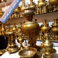 g457کتری سماور زغالیk برنجی مسی برقی گازی ذغالی|قوری، کتری، قهوه‌ساز دستی|اصفهان, دستگرده|دیوار