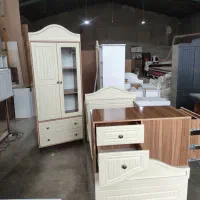 به مدت ۲روز قیمت واقعی سیسمونی ۲تیکه تخت نوزاد|تخت و سرویس خواب|تبریز, |دیوار