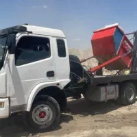 حمل خاک ونخاله ساختمانی توسط باکس