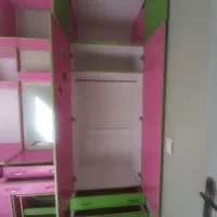 ست کتابخانه کمد لباس وکشو|کتابخانه، شلف، قفسه‌های دیواری|تهران, بریانک|دیوار