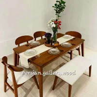 لوتوس میز ناهار خوری پانارما و نهارخوری بنیتا