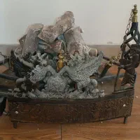 منقل  شومینه چدنی  همراه با رگولاتور و ترموکوپل|بخاری، هیتر، شومینه|پردیس, فاز ۲|دیوار