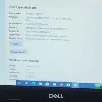 لپتاپ دل i3 نسل۷ ۱۲۸ssd صفحه۱۴ رم۴|رایانه همراه|کهریزک, |دیوار