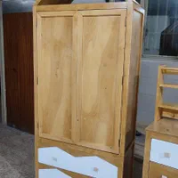 سرویس چوب تمام چوب عسلی سفید|تخت و سرویس خواب|تهران, یافت آباد جنوبی|دیوار