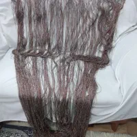 پرده  ریسه ای جنس کاموایی