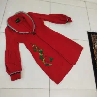 مانتو مزونی گلدوزی شده
