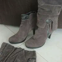 چکمه خارجی ساق دار نو