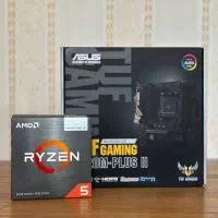 باندلTufgaming A520M-Plus +R5 5500Gtبا گارانتی|قطعات و لوازم جانبی رایانه|مشهد, آبکوه|دیوار