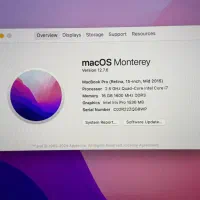 Macbook Pro T2 (2015)|رایانه همراه|مشهد, رضاشهر|دیوار