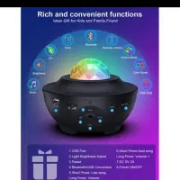 چراغ خواب/رقص نور اسپیکر بلوتوث کنترل دار