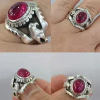 انگشترهای کلکسیونی عتیقه یاقوت شجر عقیق شفت العبد