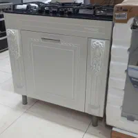 اجاق گاز mdf صفحه شیشه و استیل ۵شعله|اجاق گاز و لوازم برقی پخت‌وپز|پرند, فاز ۱|دیوار