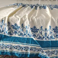پرده ساتن