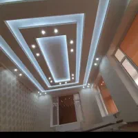 اجرای تخصصی کناف کاغذ دیواری تی وی وال رابیس کاری