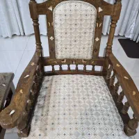 مبل سنتی، کار دست اصفهان،1 سه نفره و 4 تا یک نفره