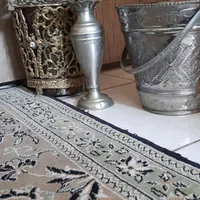 شمعدون وساعت برنز|مجسمه، تندیس، ماکت|تهران, منصوریه (پل سیمان)|دیوار