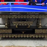 میز تلوزیون برنجی کاملا نو|میز تلویزیون|پاکدشت, پاکدشت (مامازند)|دیوار