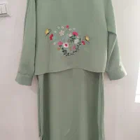 کت سارافون رنگ سبز پسته ای