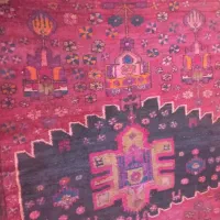 فرش دستبافت دست ریس قدیمی
