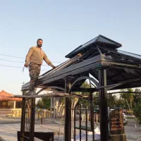 اجرای شیروانی آلاچیق سردری آردواز در کل تهران|خدمات پیشه و مهارت|تهران, پاسداران|دیوار