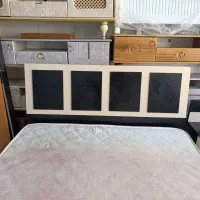 تخت و خواب دو نفره همراه تشک و پاتختی|تخت و سرویس خواب|مهاباد (آذربایجان غربی), |دیوار