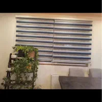 دو تا پرده زبرا ترک جنس عالی قیمت عالی