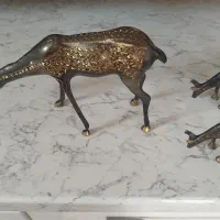 مجسمه اهو برنز