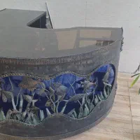 میز منشی انتیک اهنی هنری