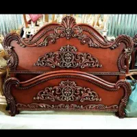 تخت خواب چوبی شهریار