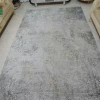 یک جفت فرش ۹ متری ابر و بادی تمیز کم کار