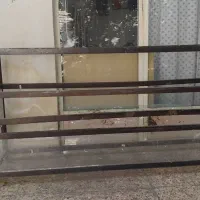 ویترین فلزی۳طبقه