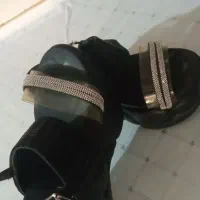 صندل مشکی سبک و راحت پاشنه دار مجلسی وبیرونی