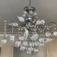 دوعدد لوستر ۸شاخه سالم مناسب ویلاتون|لوستر و چراغ آویز|تبریز, |دیوار