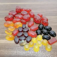 سنگ های عقیق طبیعی تکی و تعداد