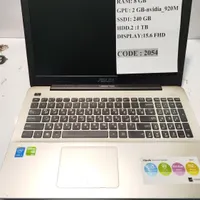 ایسوس i7.5500 دو گیگ گرافیک رایانه کاران جوان