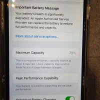 آیفون 7 باطری فابریک 73 درصد 128 LLA 1660|موبایل|تهران, سازمان برنامه جنوبی|دیوار