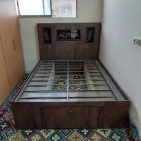 تخت دونفر به همراه تشک خوش خواب دونفر