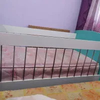 تخت کودک در حد نو|تخت و سرویس خواب|اندیمشک, |دیوار