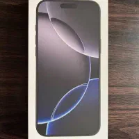 ایفون ۱۶ پرومکس ۲۵۶ مشکی ریجستر شده